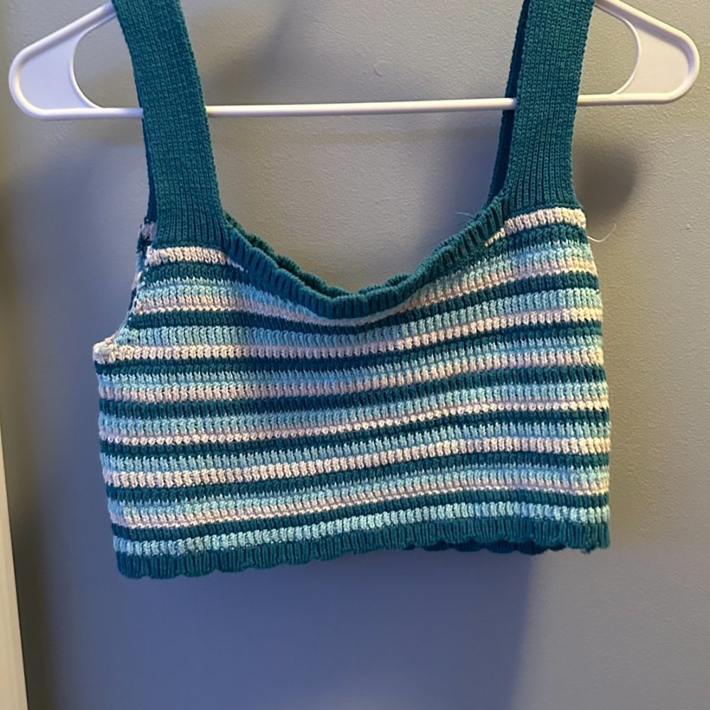 Crochet Cropped Tank
